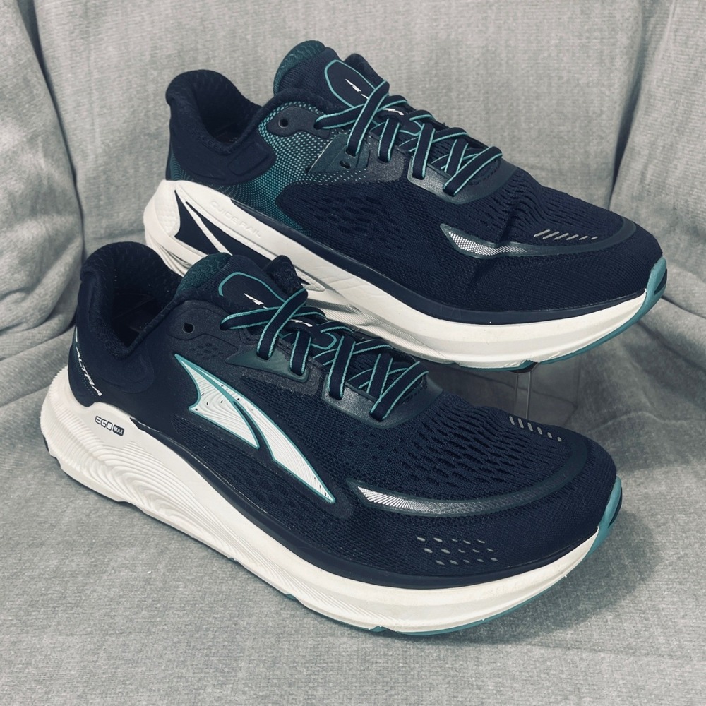 Altra Paradigm 6 Women 7.5 Navy Teal Road Running Shoes AL0A5484442